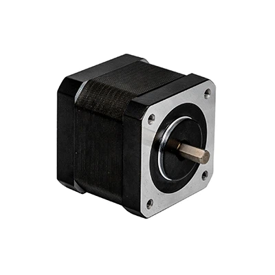NEMA 17 Bipolar 3,6 grader 0.053Nm (7.4oz.in) 0,1A 9,8V 42x42x34mm 4-leder stepmotor